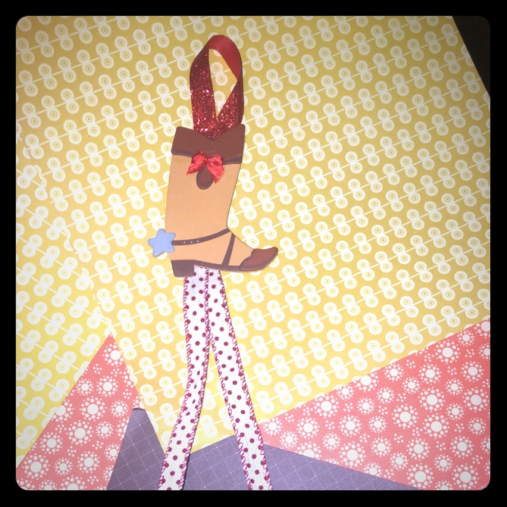 Cowgirl bow holder